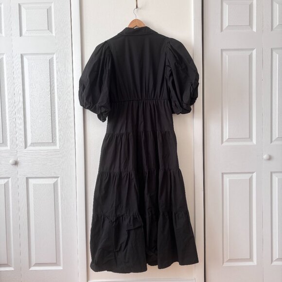 ALEEZA Paris Puff Sleeve Tiered Maxi Dress - Picture 5 of 6
